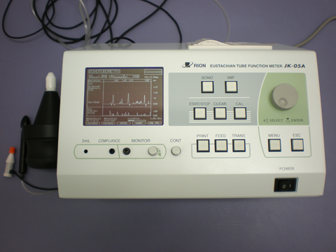 耳管機能検査装置