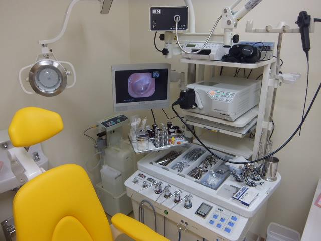 第２診察室にも電子内視鏡を設置